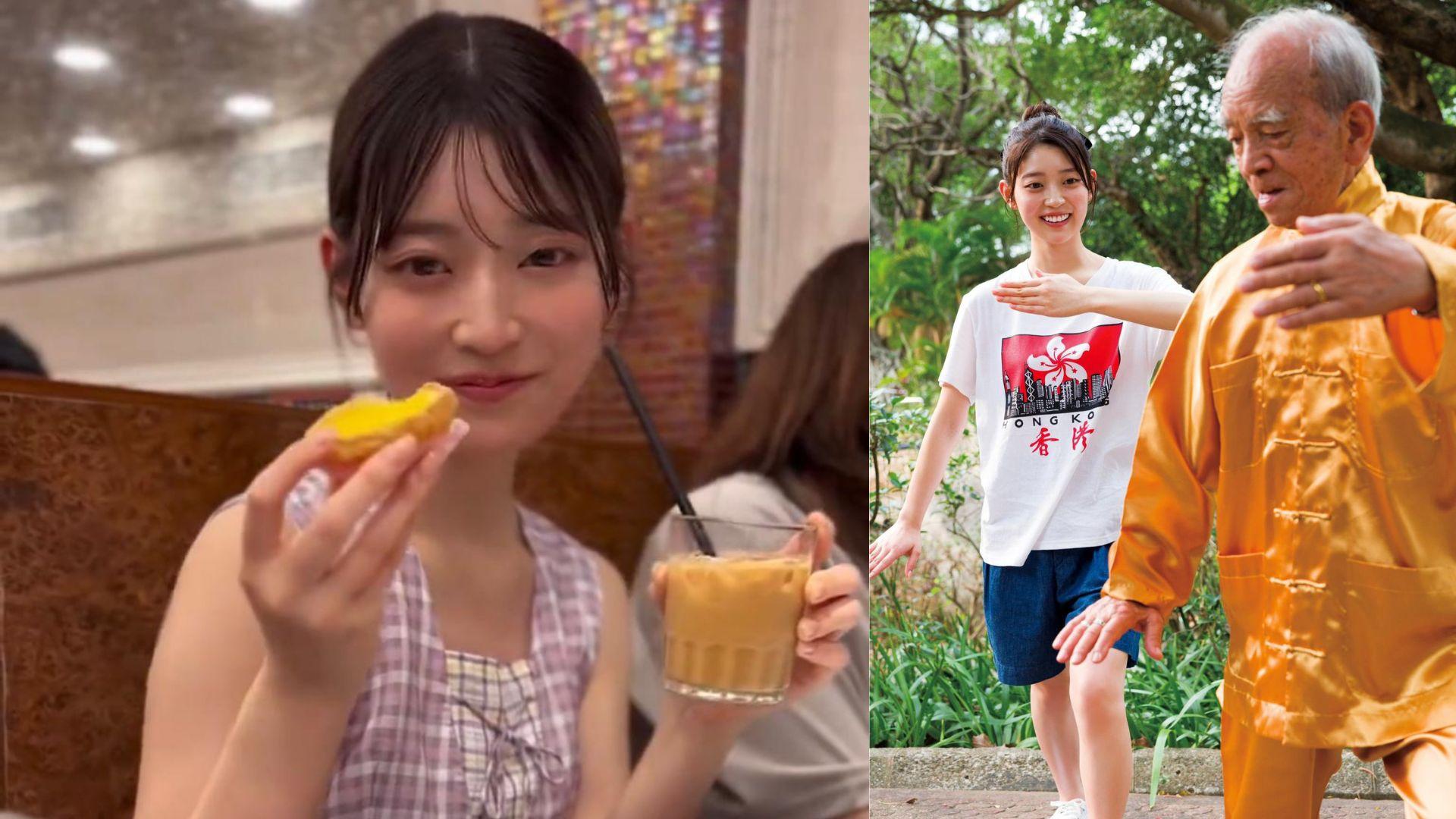 阪口珠美來港拍寫真學耍太極 下月退出乃木坂46辦畢業禮