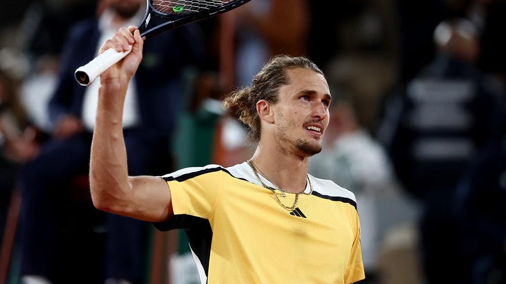 施維列夫打入法網四強。(路透社)