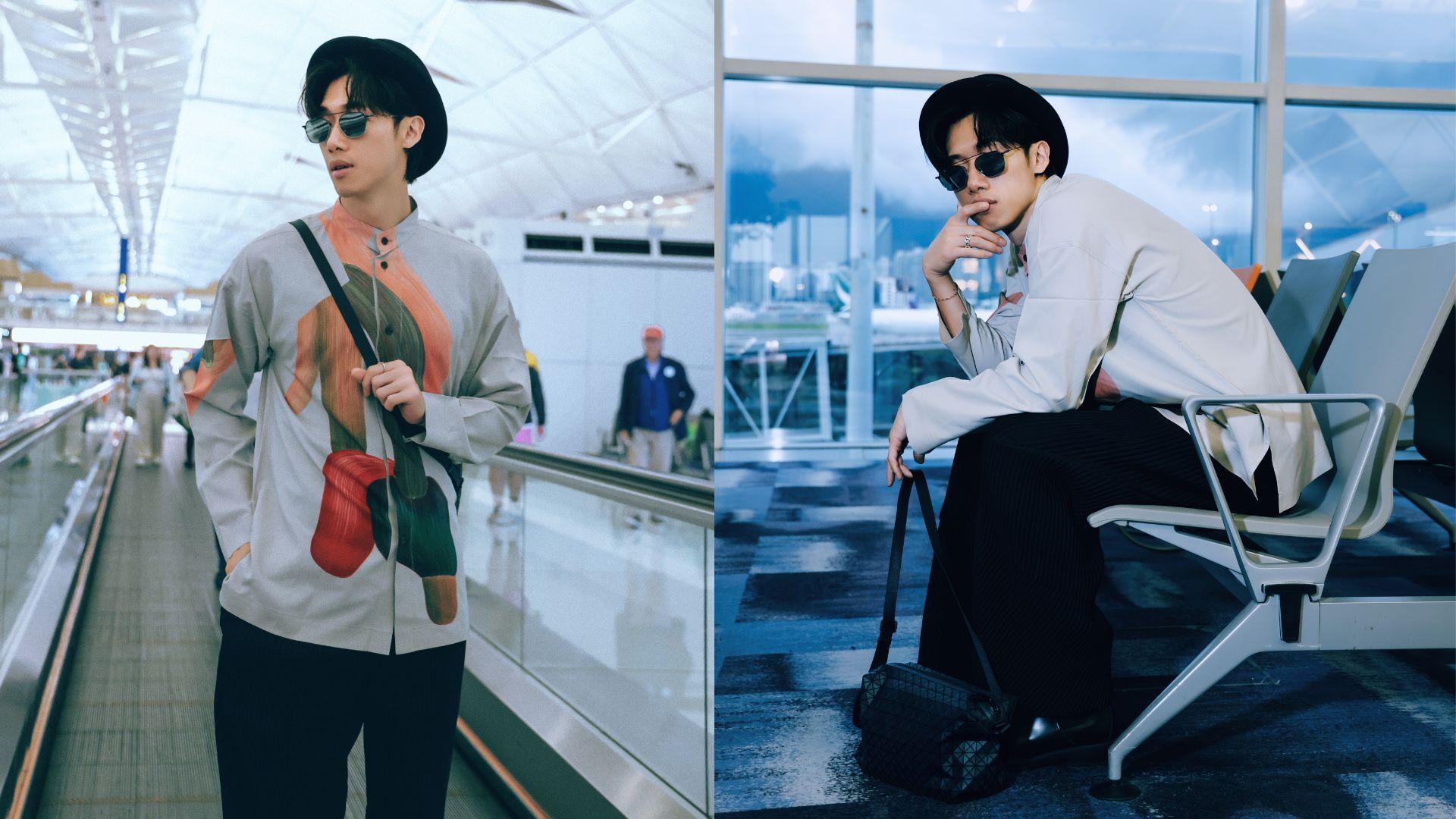 Stanley邱士縉現身機場 獲品牌邀請首次出席巴黎時裝周