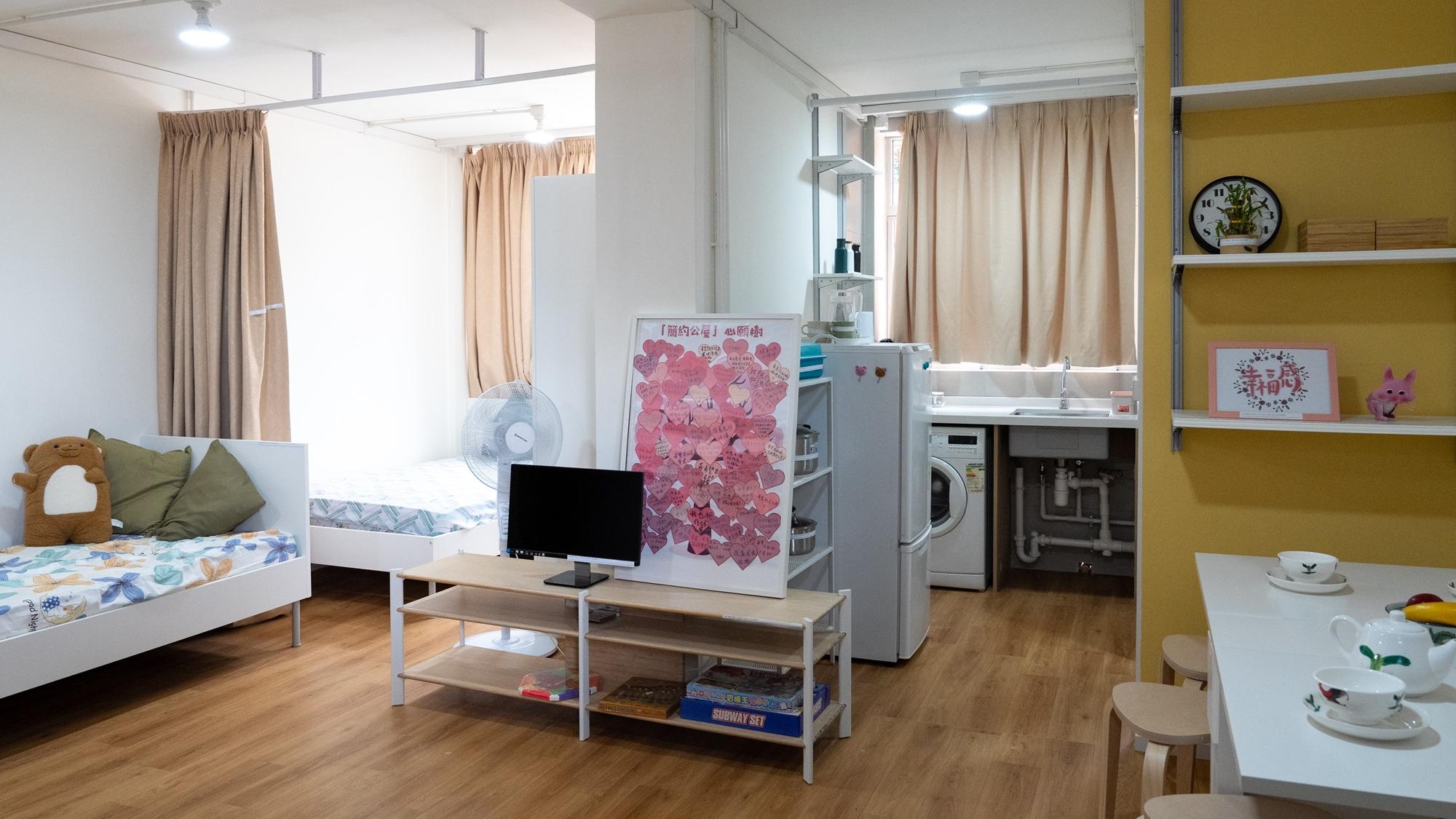 第一期簡約公屋接受申請。(資料圖片)