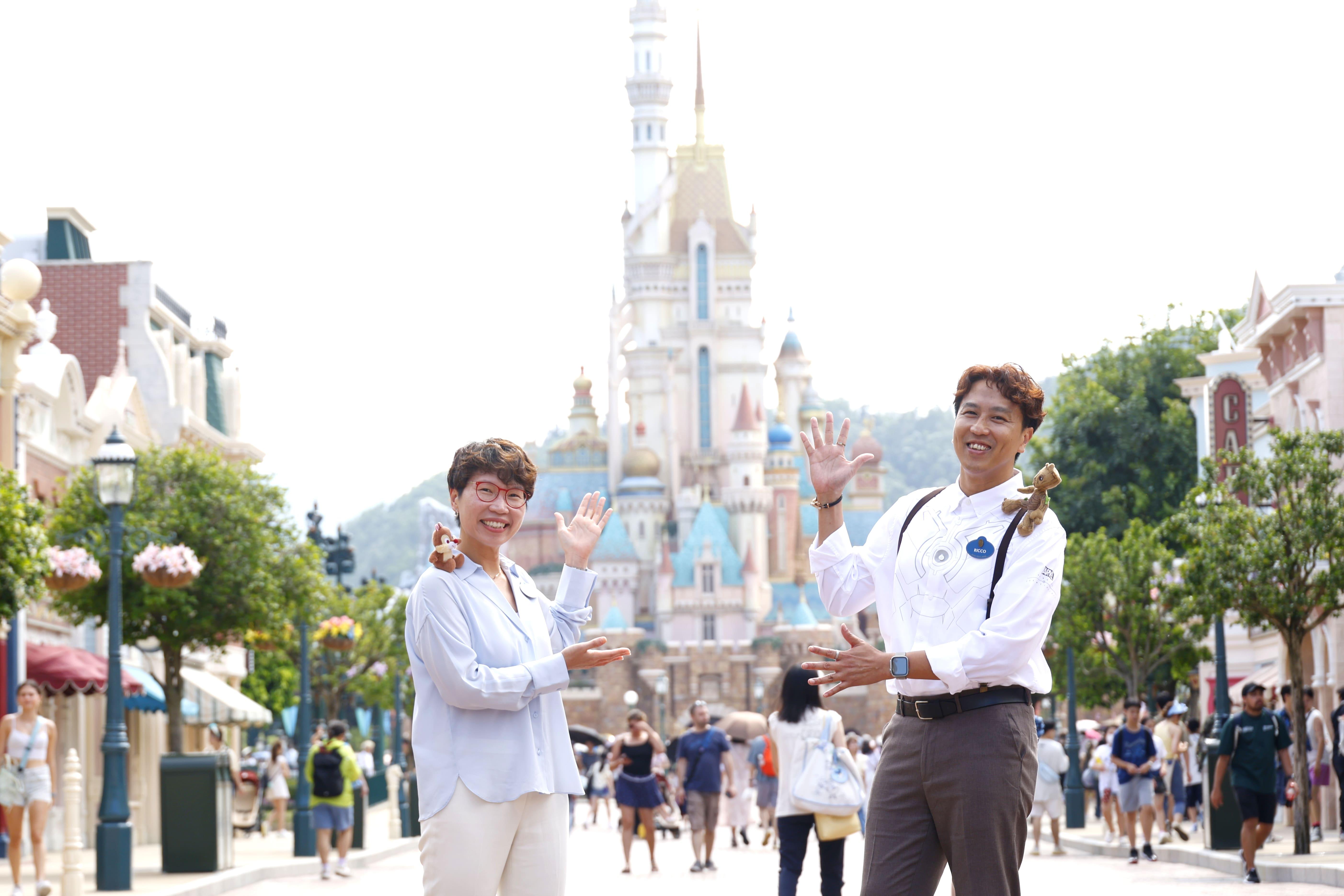 香港迪士尼榮登本地付費景點第一位 針對性推廣策略、獨有玩樂體驗 奠定成功基礎（林俊源攝）