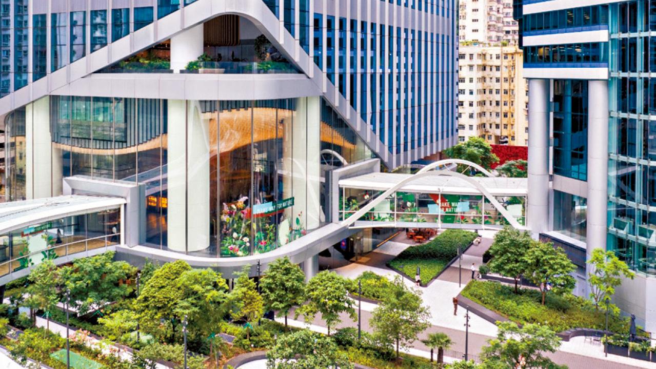 太古坊「太古中央廣場」啟用 提升城市生物多樣性