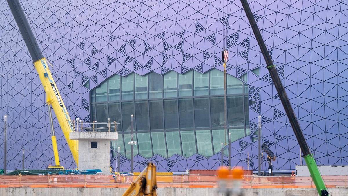 啟德體育園明年分階段啟用。(資料圖片／林靄怡攝)