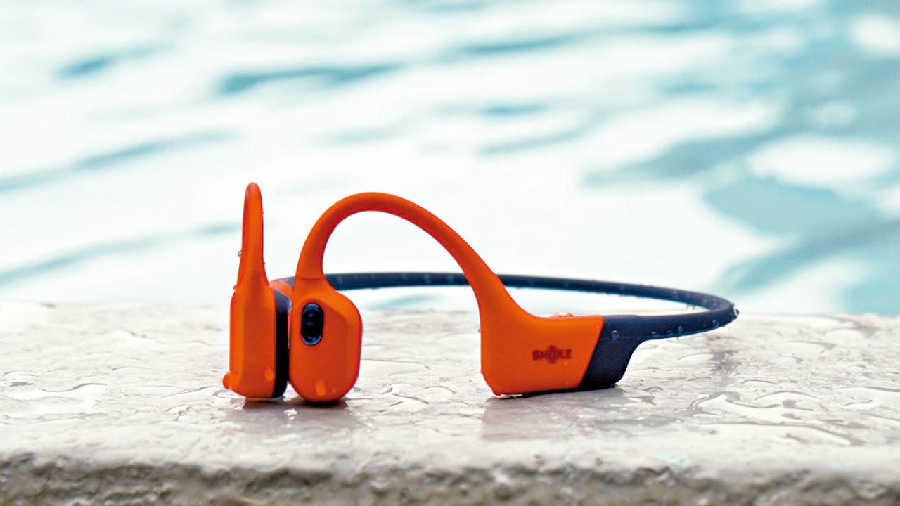 Shokz 水陸兩用運動耳機 OpenSwim Pro 藍牙MP3雙模式舒服易用