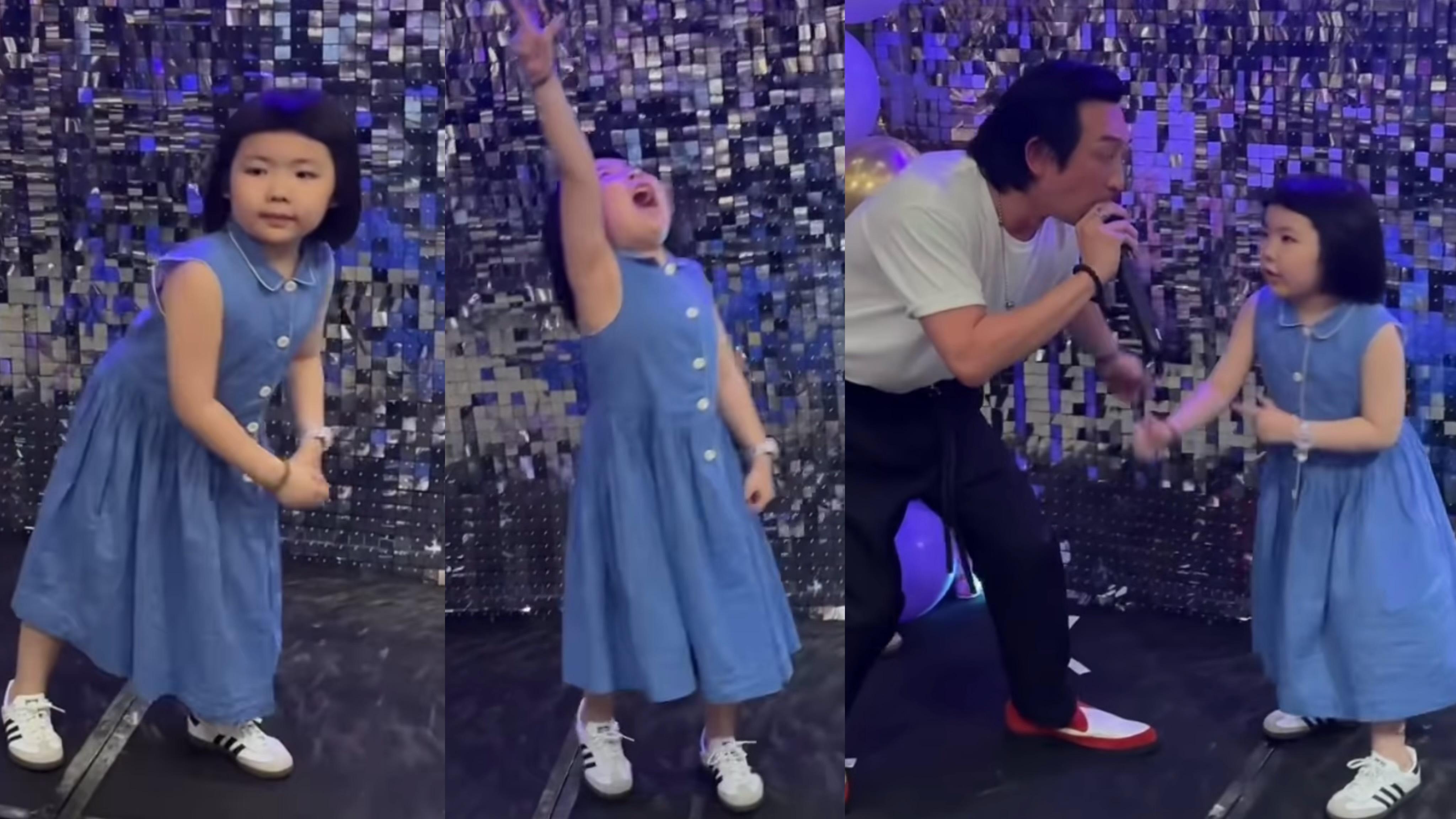 李元元考獲第一志願 與爸爸李璨琛夜蒲跳舞十足老江湖