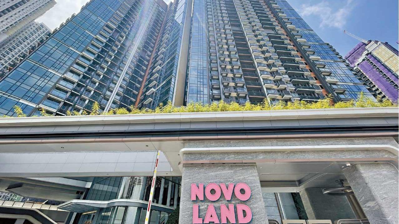 屯門新盤NOVO LAND第2期近期開始收樓，吸引不少租客趁機租住全新樓。