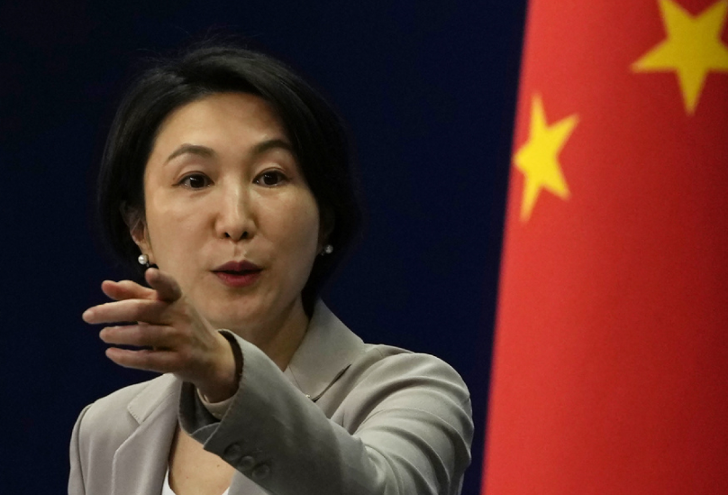 外交部發言人毛寧（美聯社資料圖片）