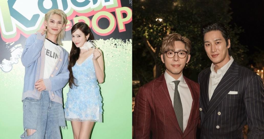 Edan曬「呂爵安普賢」合照   Jeremy與JESSICA集郵開心到掩嘴笑