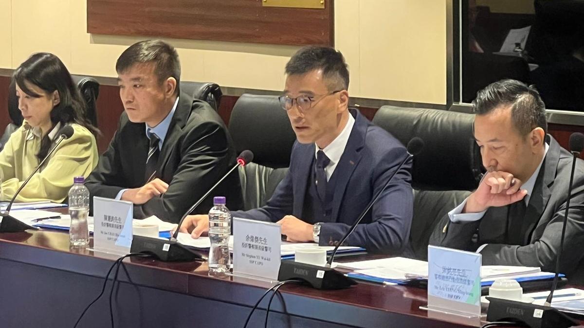 監警會今日與投訴警察課舉行聯席會議。(李景玉攝)