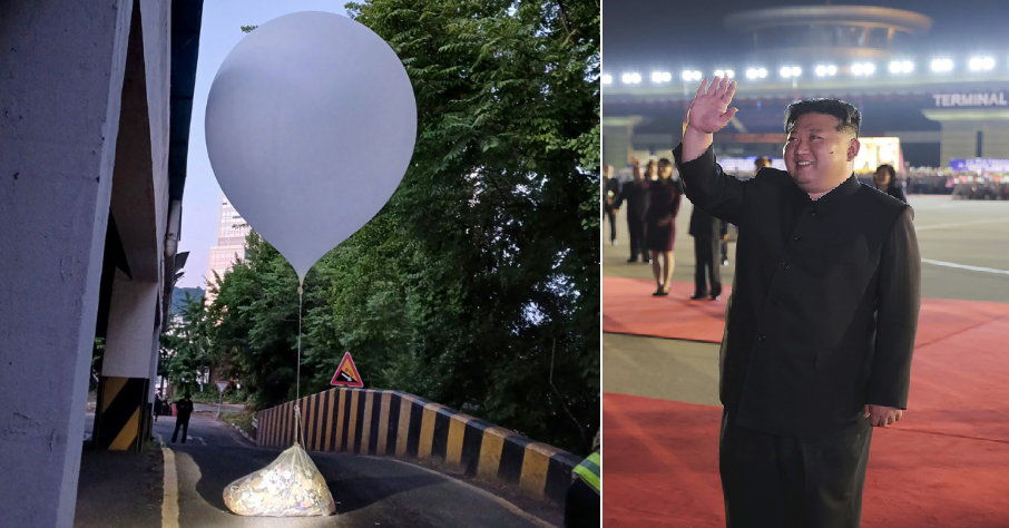 南韓軍方︰北韓再度發放「垃圾氣球」