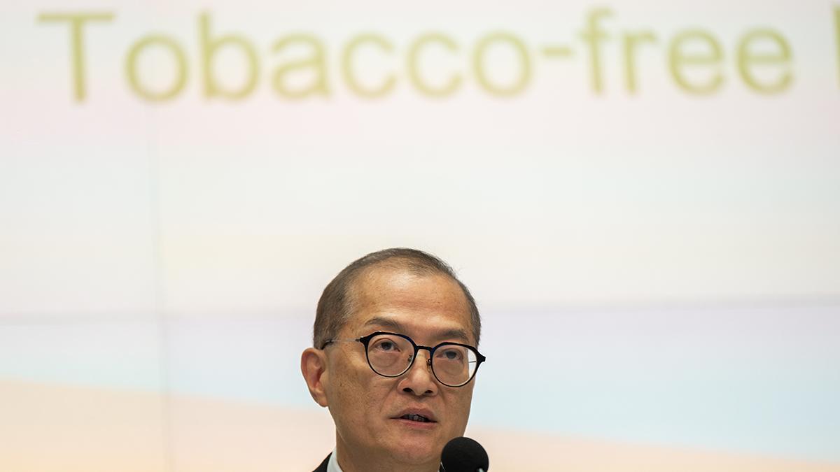 盧寵茂冀日後可為煙民建立一種自動自覺的文化。(資料圖片／林靄怡攝)