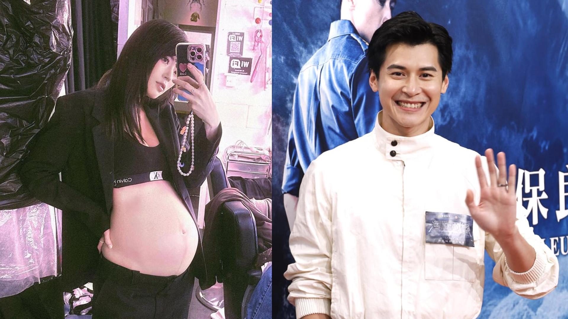 海關戰線｜陳家樂預告BB七月出世 連詩雅晒超巨肚預告有搞作