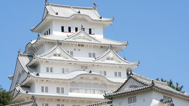 日本姬路城。(網上圖片)
