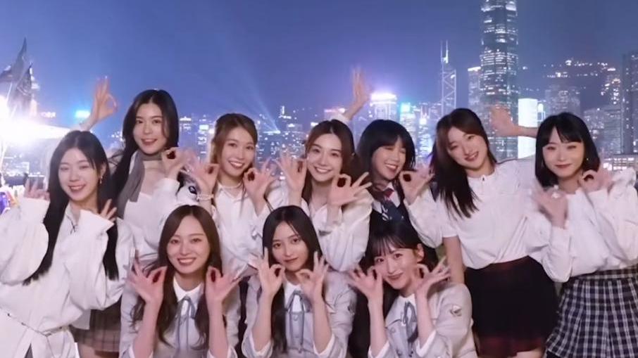 Lolly Talk 乃木坂46破天荒合作 維港夜景齊跳《三分甜》