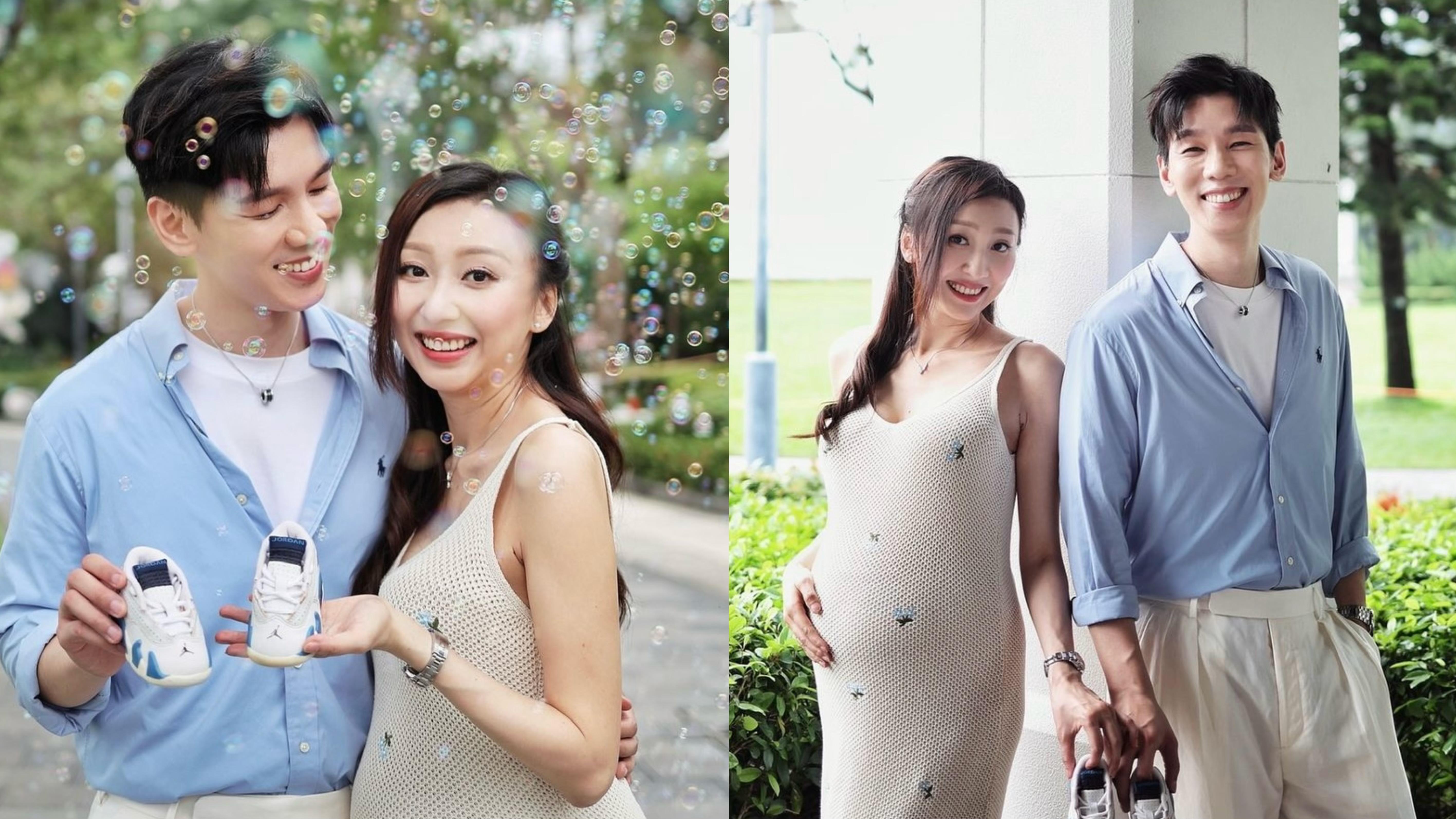 林奕匡提早慶祝父親節 宣布老婆陀男B ：有史以來最好的禮物！