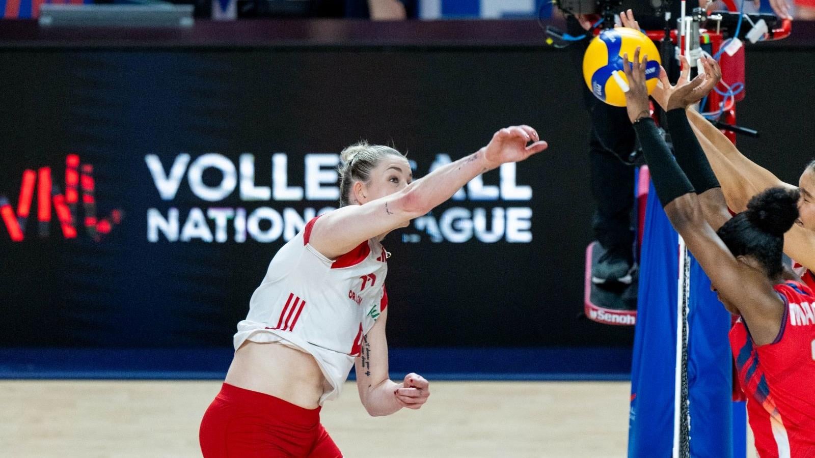 世界女排聯賽香港站｜波蘭破多明尼加 史迪絲雅克砍24分歸功耐性︰等待機會