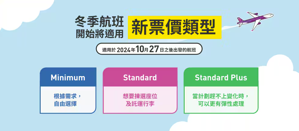 日本旅遊｜樂桃航空更新票價類型 一文看清三種票價選項 10月27起適用