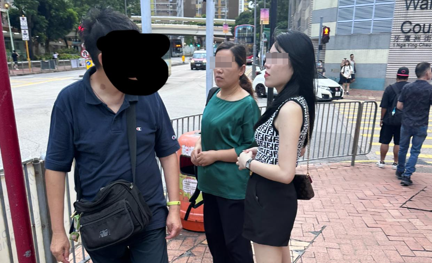 網上熱話｜青衣現「請食飯黨」內地母女問單身男拎錢 被一招KO即走