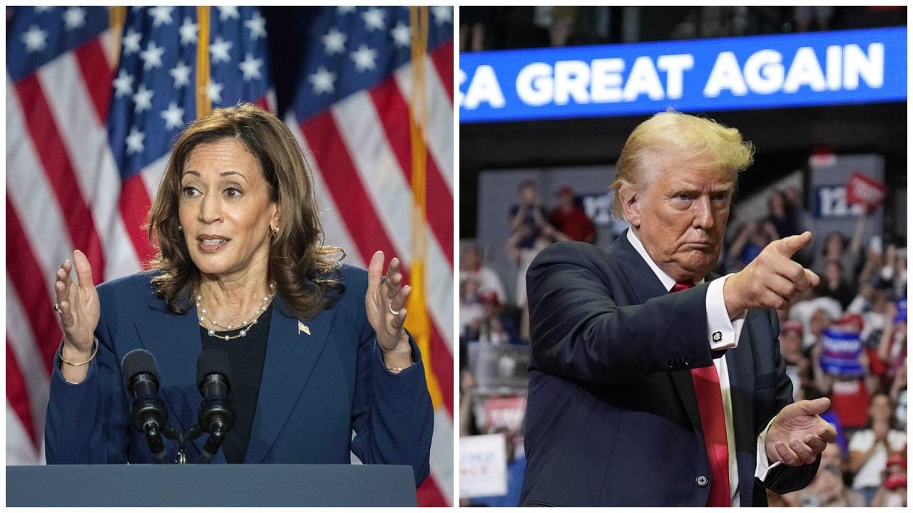 賀錦麗展開首站競選活動，特朗普：希望有不止一次辯論。(AP)