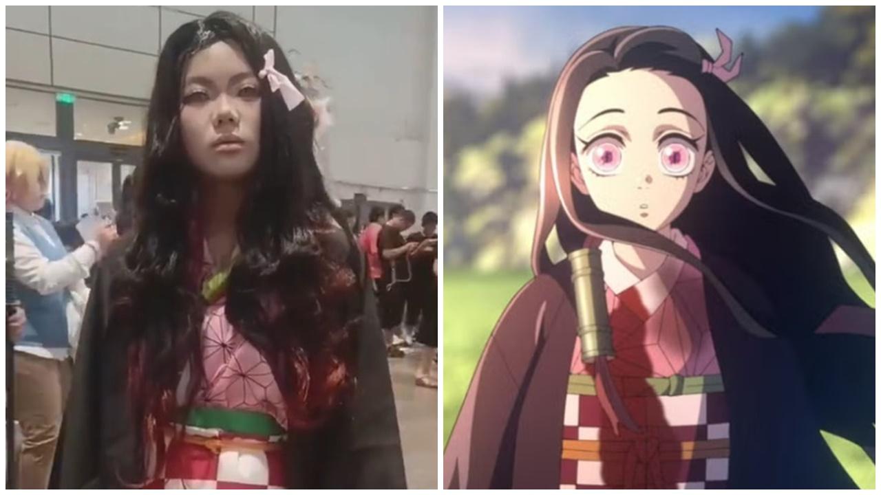 山東女Cosplay《鬼滅》禰豆子遊動漫展遭趕，保安：不許穿和服。