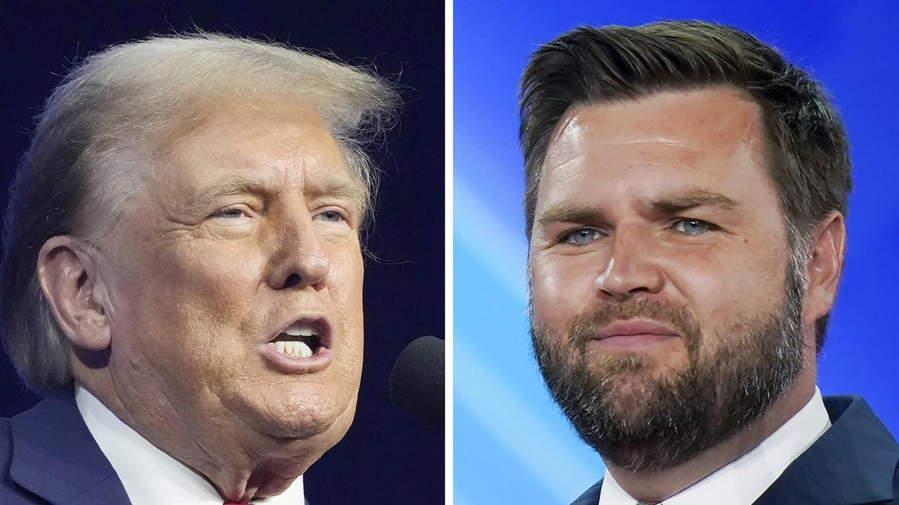 特朗普獲共和黨提名為總統候選人，39歲俄亥俄州參議員萬斯為副手。(AP)