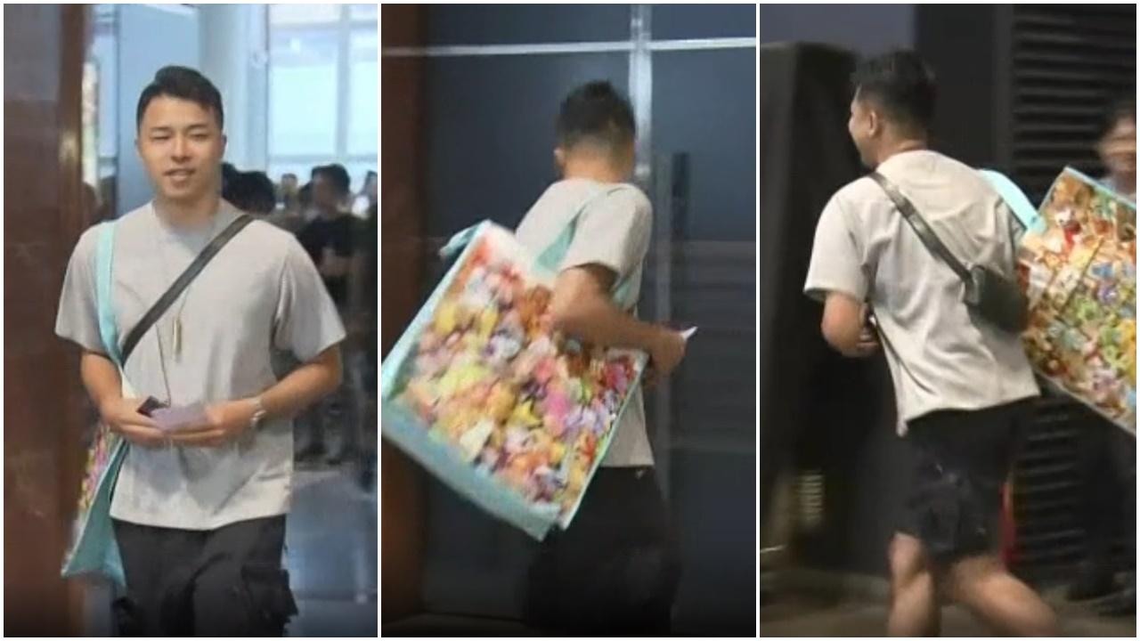 動漫節2024｜排頭位台男「反智轉身」入場