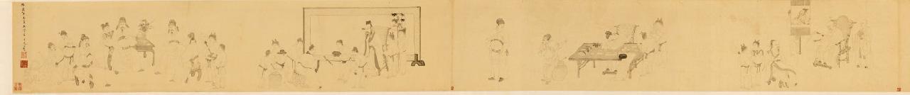 尤求《飲中八仙圖》