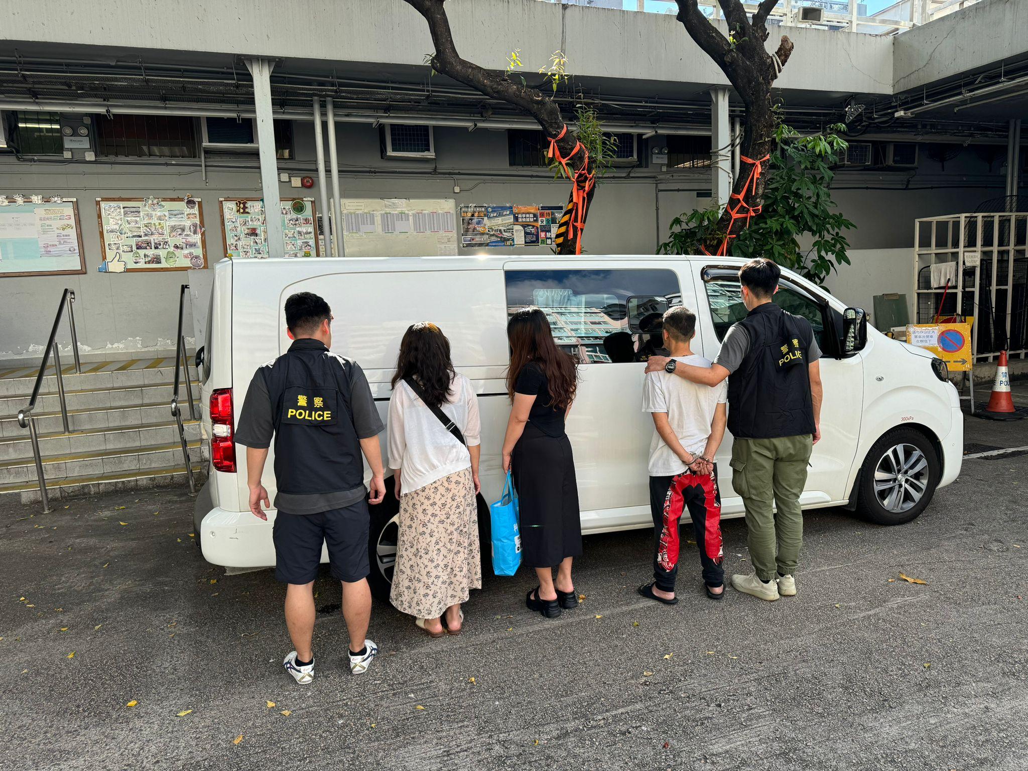 警界限街搗賣淫場所　拘2內地女1本地男