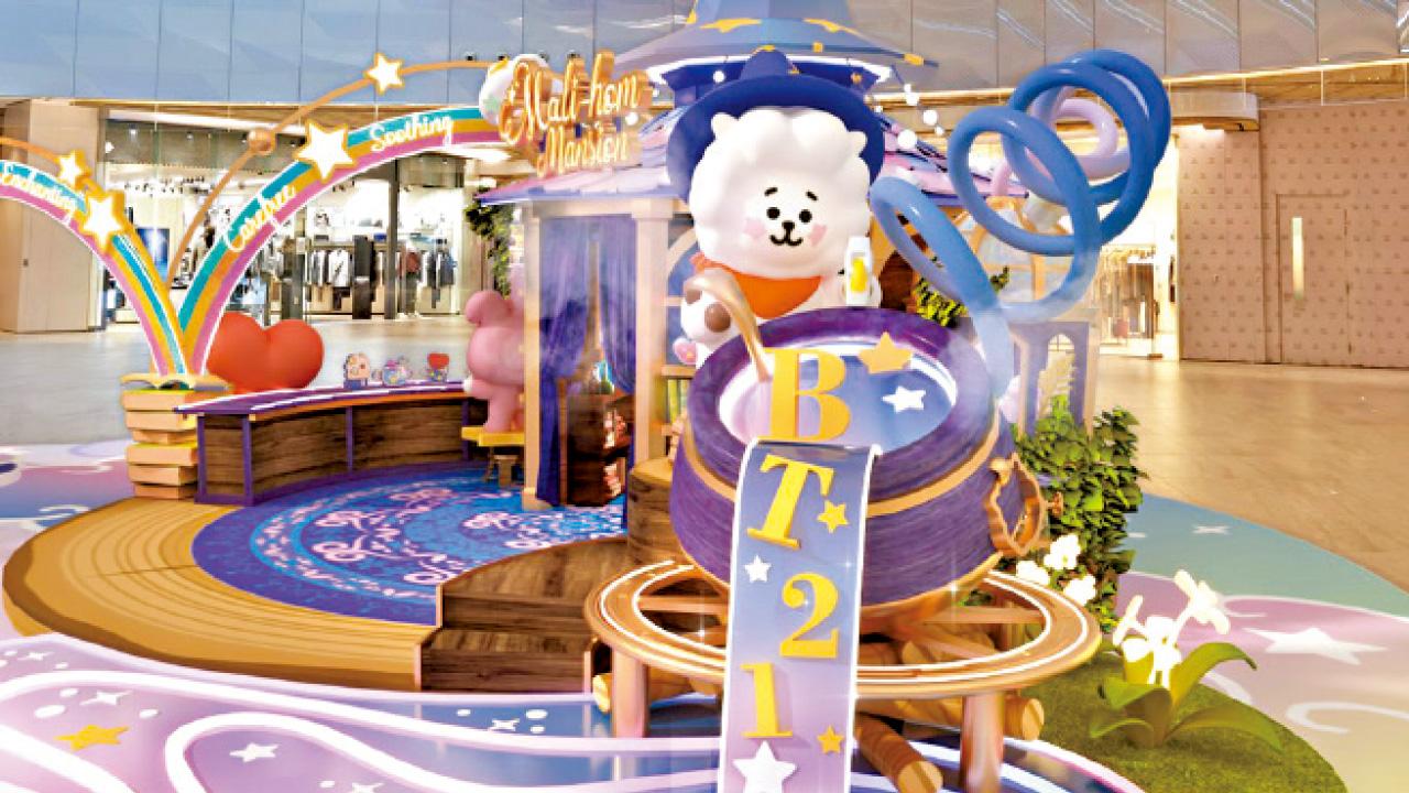 7位宇宙明星BT21 降臨東薈城名店倉