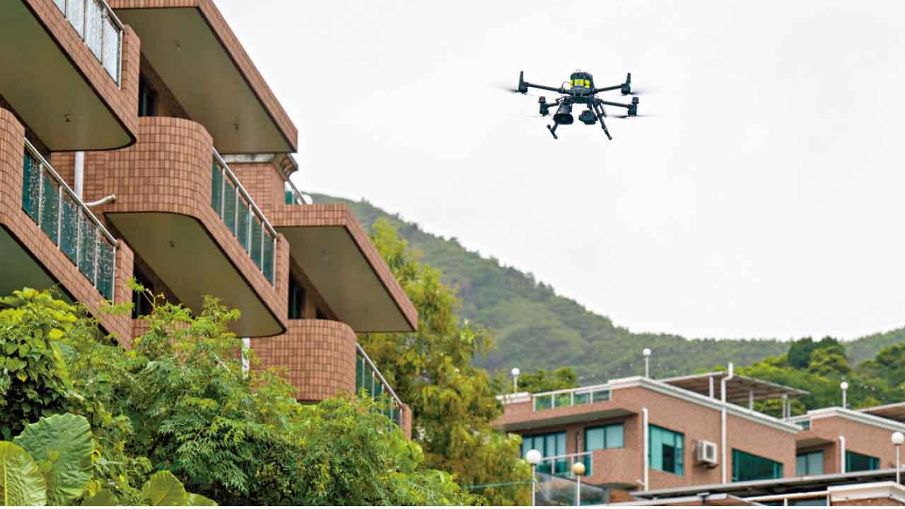 鄉郊入屋爆竊案升9% 警用無人機熱感監察助巡邏