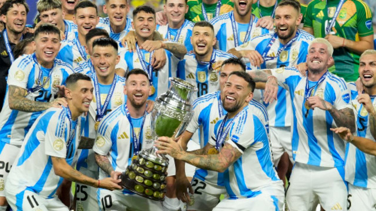 阿根廷捧美洲盃 天使完美告別