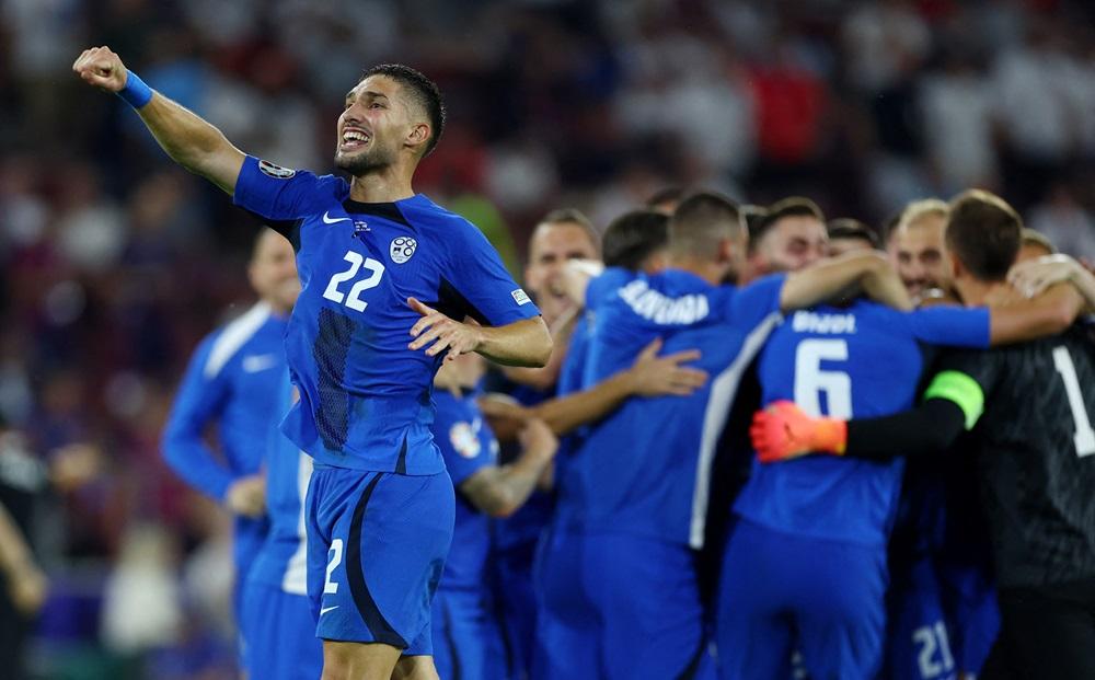 斯洛文尼亞的阿當施連。(路透社)