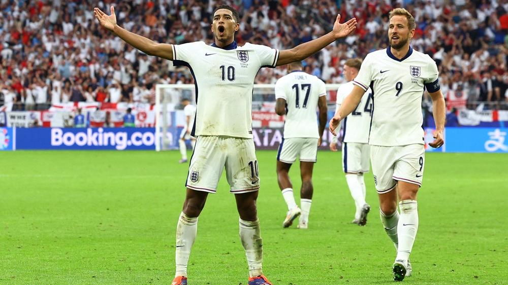 歐洲足協稱比寧咸扳平後的慶祝疑有冒犯。(路透社)