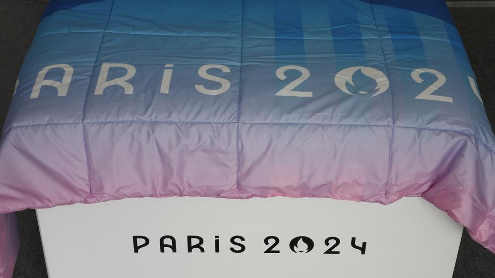 巴黎奧運沿用東京的紙板床。(路透社)