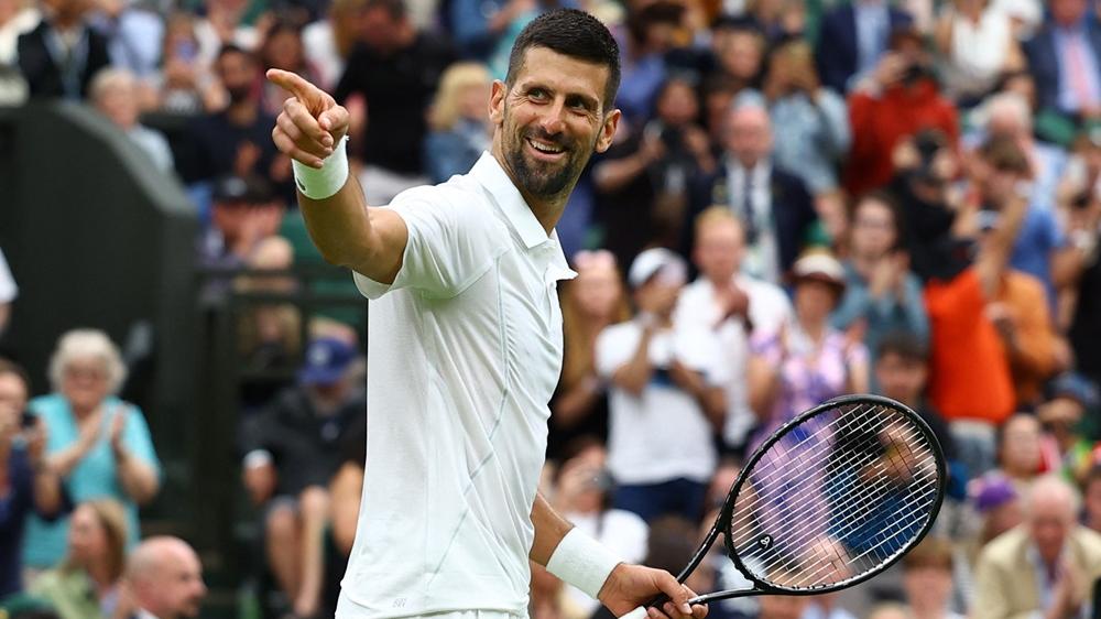 祖高域在溫網首圈輕鬆晉級。(路透社)