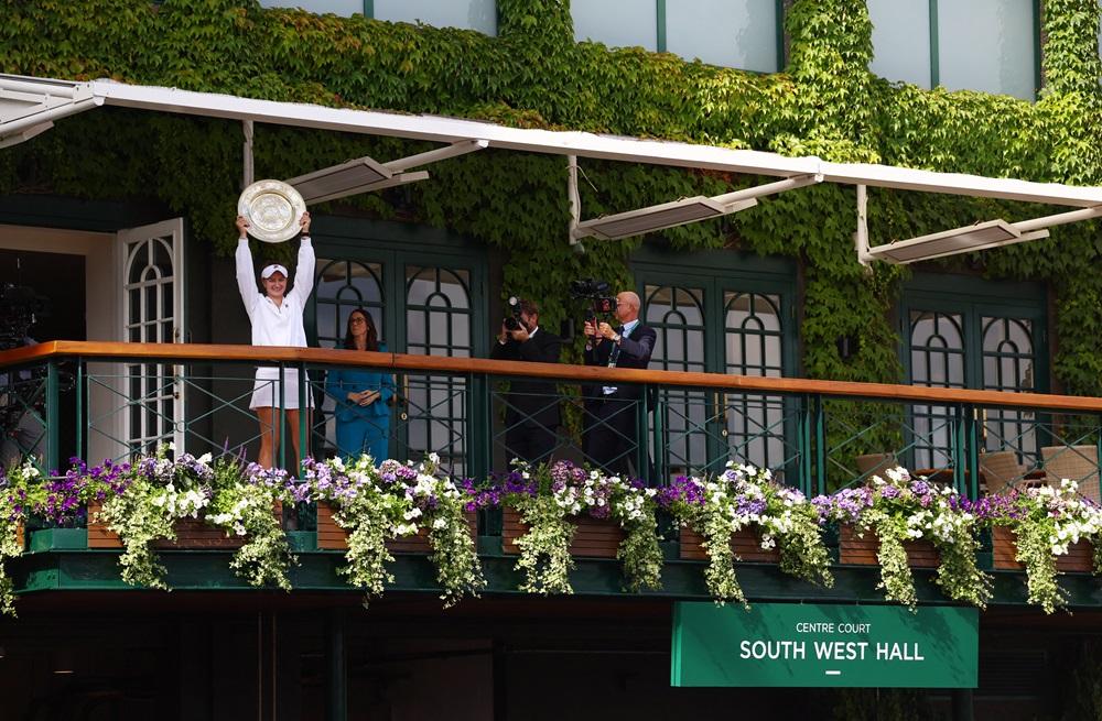 姬捷科娃奪得女單冠軍。(路透社)