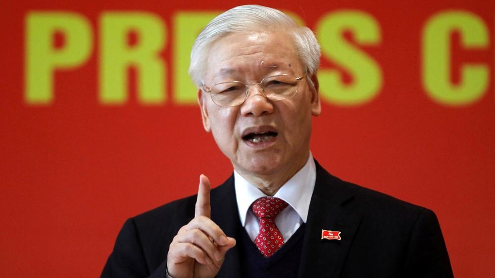 越共總書記阮富仲。(路透社)