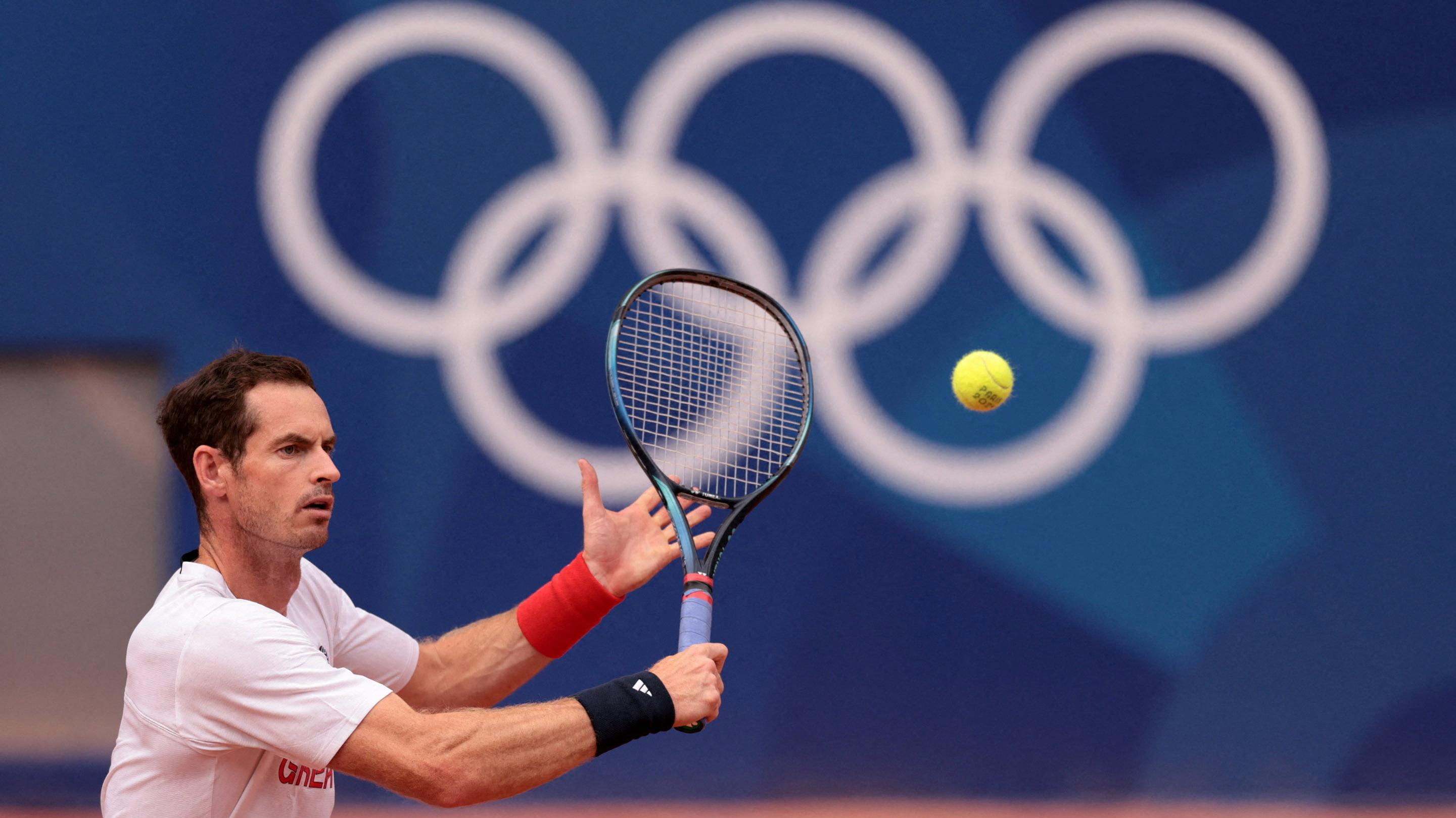 梅利確定不會參加奧運男單的比賽。(路透社)