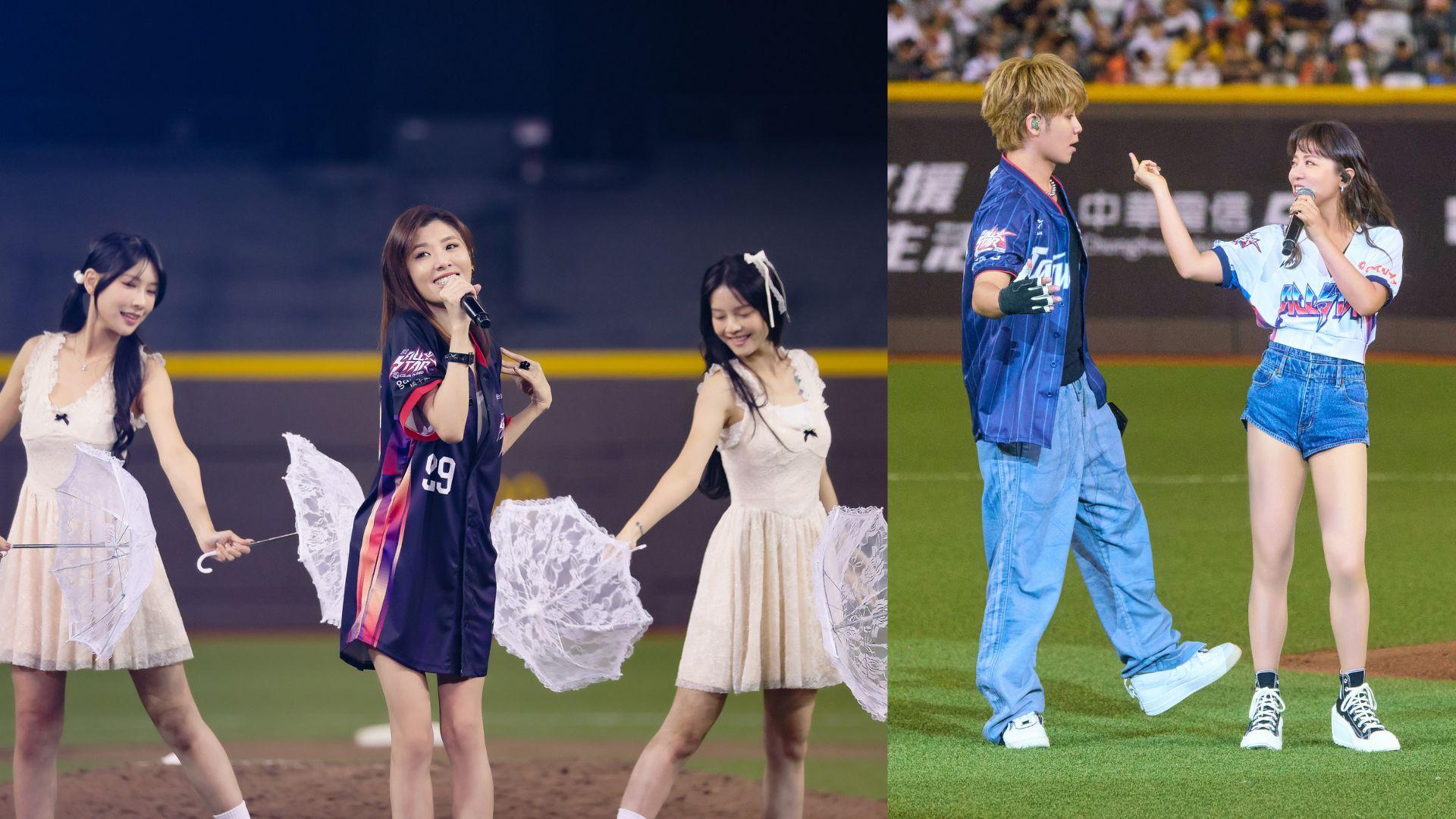 丁噹鼓鼓首登台北大巨蛋任職棒表演嘉賓 蘇慧倫率樂天女孩大唱《Lemon Tree》