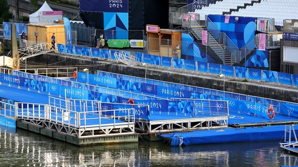 巴黎奧運三項鐵人延期舉行。(路透社)