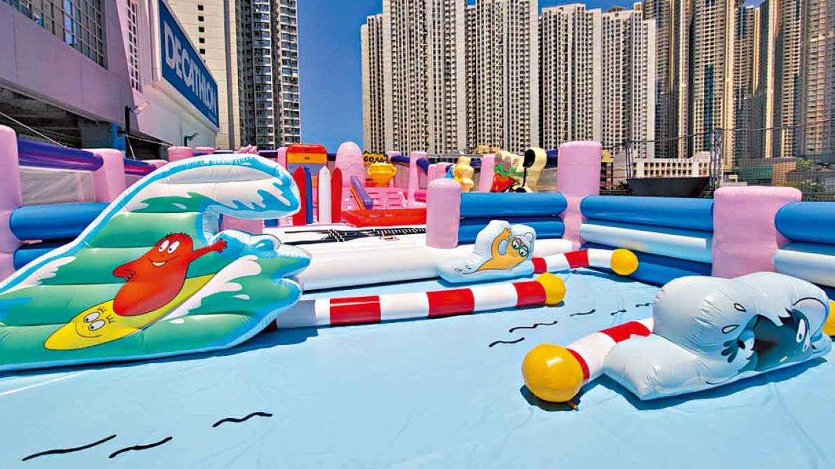 領展TKO Spot「法式運動狂想曲」釋放活力 法國人氣卡通Barbapapa現身為巴黎奧運打氣