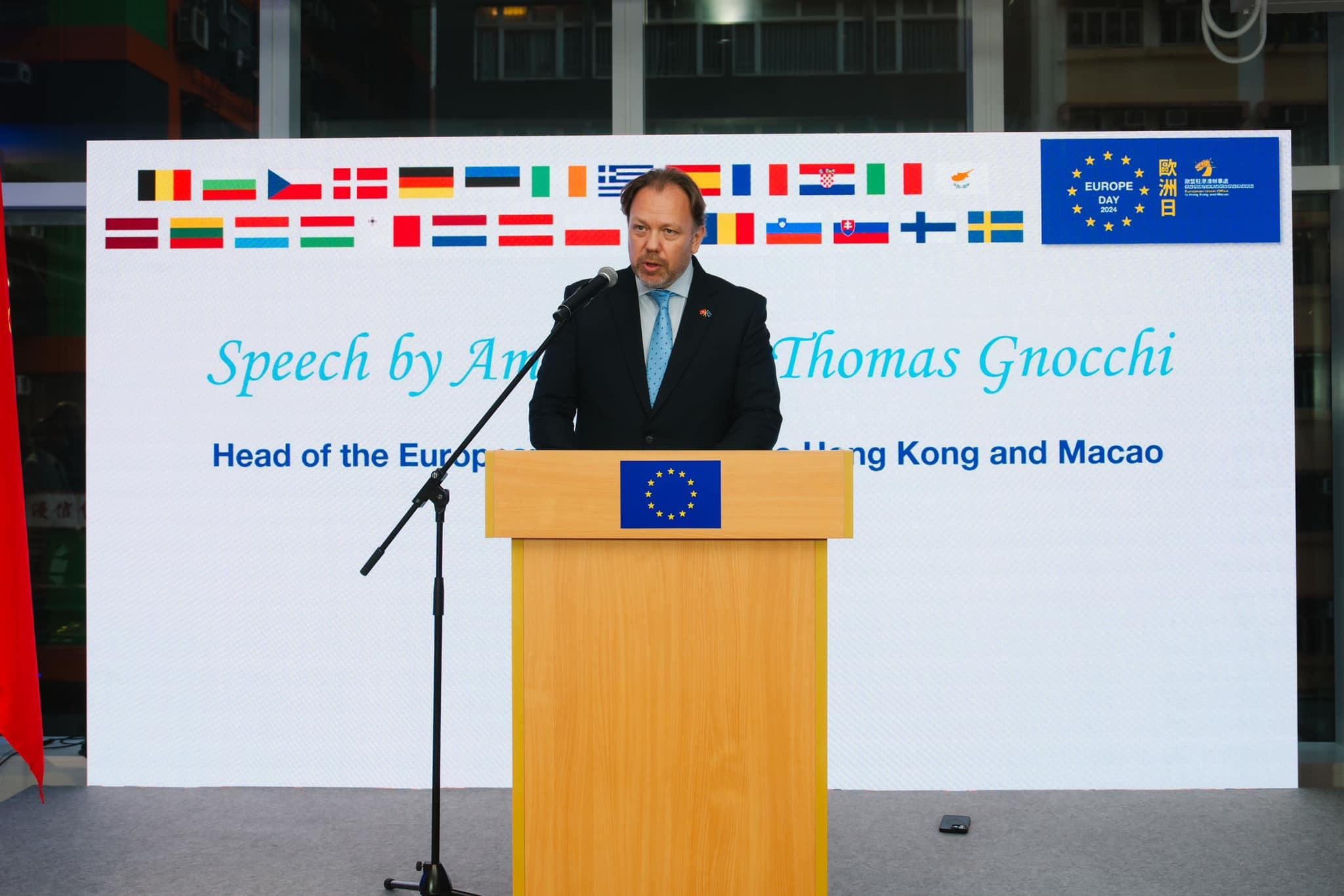 歐盟駐港辦事處主任：歐盟無計劃制裁香港官員　籲將重心放回經濟釋除歐洲商人疑慮