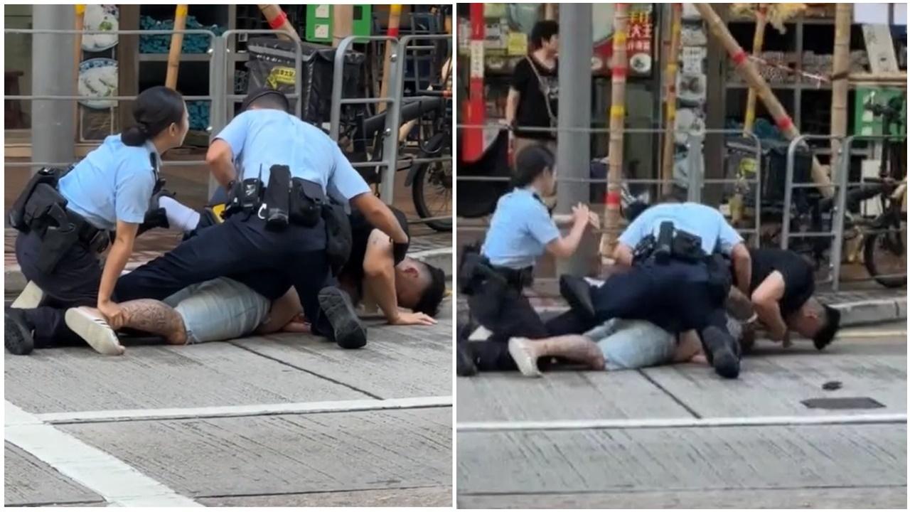 旺角毒品車司機遇查逃跑
