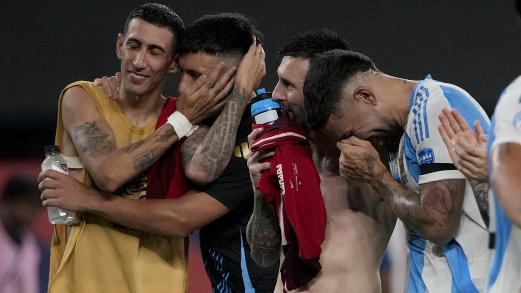 決賽將是迪馬利亞最後一次國家隊比賽。(美聯社)