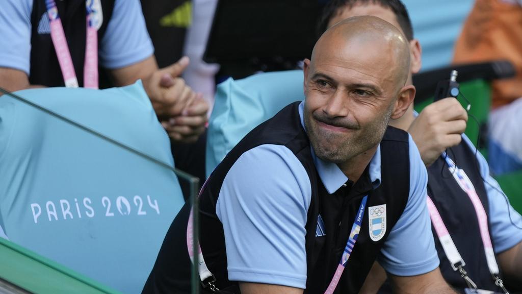 阿根廷奧運隊主帥馬斯查蘭奴。(美聯社)