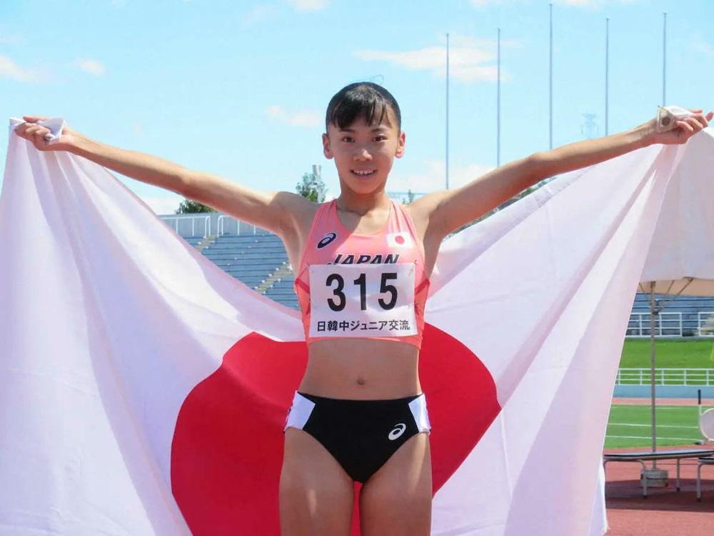 16歲日本田徑選手久保凛。(網上圖片)