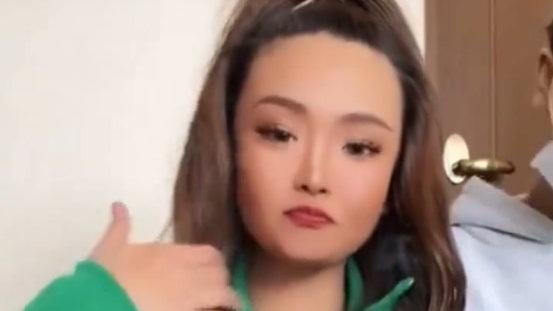 涉嫌將17歲少女推落橋的疑兇內田梨瑚。(網上圖片)