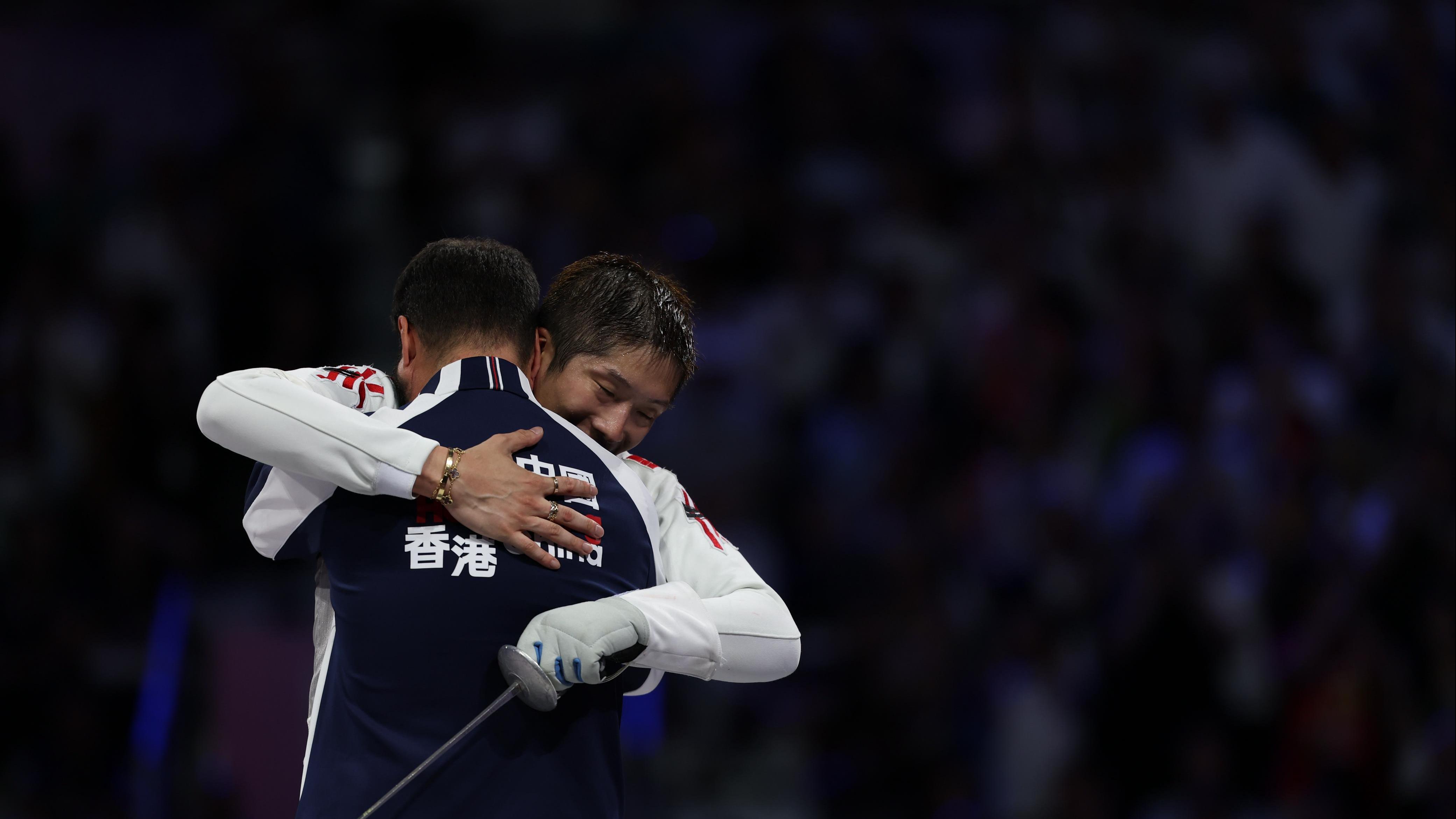 巴黎奧運｜張家朗衛冕金牌　寄語港人不要放棄