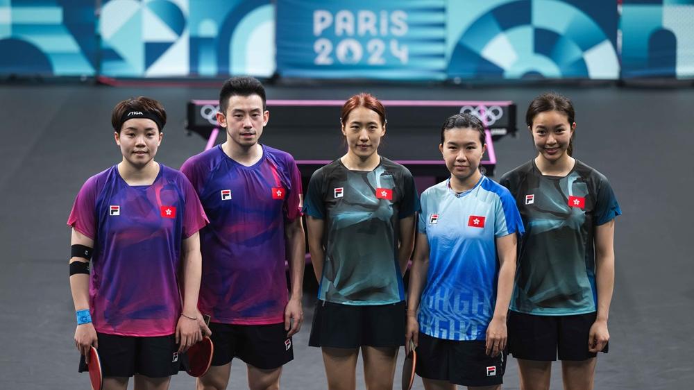 香港乒乓球代表今屆仍有望爭取獎牌。(相片由港協暨奧委會提供)