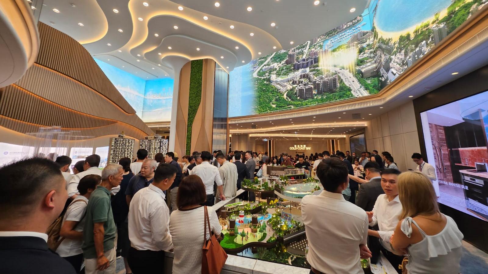 黃金海灣·意嵐次輪暫收7900票超額逾55倍 大部分屬向隅客｜屯門新盤